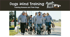 Desktop Screenshot of dogsmindtraining.com